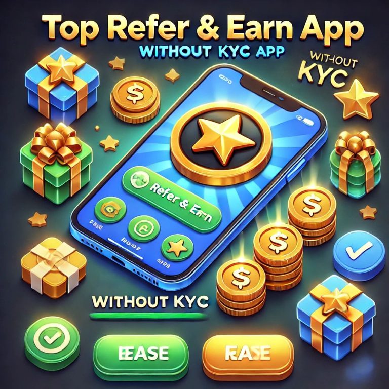 Top Refer & Earn App Without KYC: Best Options for Easy Rewards